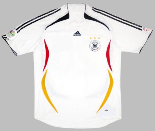 with World Cup Patch Retro Jersey 2006 Germany Home Soccer Jersey Vintage Football Shirt