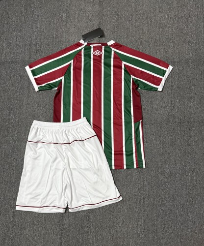 Adult Uniform 2025-2026 Fluminense Home Soccer Jersey Shorts Men's Football Kit