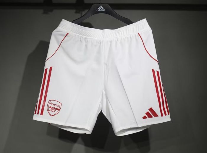 Player Version 2025-2026 Arsenal Home Soccer Shorts Football Shorts