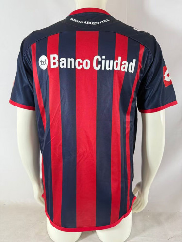 Retro Jersey 2013-2014 San Lorenzo Home Soccer Jersey Vintage Football Shirt