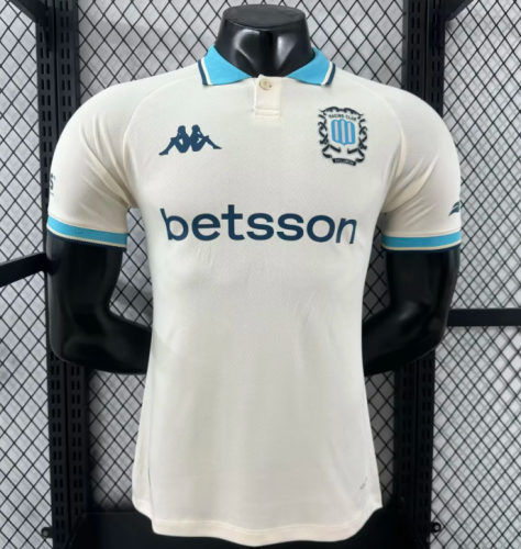 Player Version 2025-2026 Argentina Racing Club Third Away Soccer Jersey Football Shirt