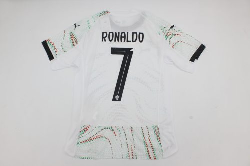 Fan Version 2025 Portugal RONALDO 7 Away Soccer Jersey Football Shirt