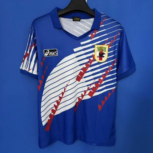 Retro Jersey Japan 1994 Home Blue Soccer Jersey Vintage Football Shirt