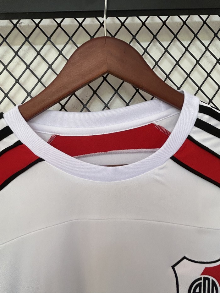 Fans Version 2025-2026 River Plate White Soccer Training Jersey Football Shirt