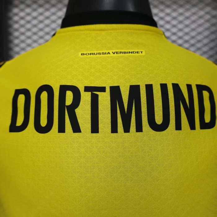Player Version 2025-2026 Borussia Dortmund Yellow/Black Special Edition Soccer Jersey BVB Football Shirt