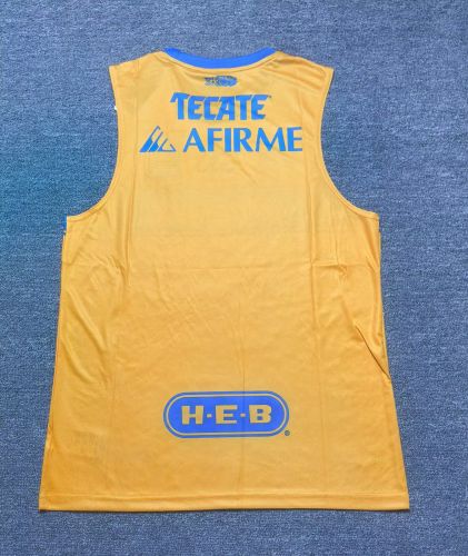 Fan Version 2025-2026 Tigres UANL Home Soccer Vest Football Top