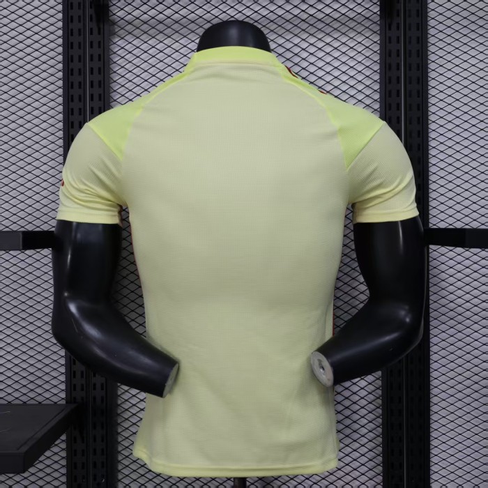 Player Version 2025-2026 Arsenal Yellow Special Edition Footbal Shirt Soccer Jersey