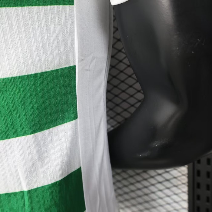 Player Version 2025-2026 Sporting Lisbon Home Soccer Jersey Football Shirt