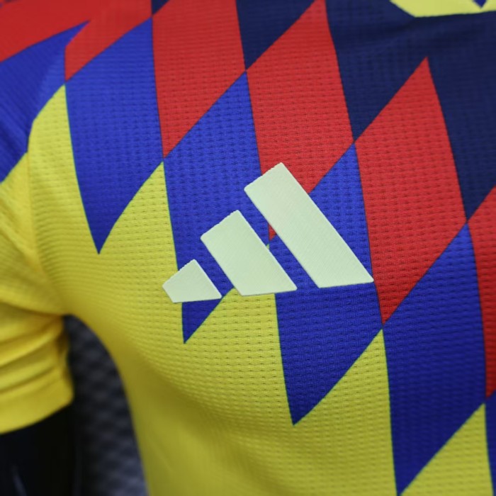 Player Version 2025-2026 Club America Aguilas Yellow Special Edition Soccer Jersey Football Shirt