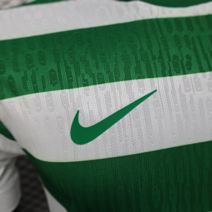 Player Version 2025-2026 Sporting Lisbon Home Soccer Jersey Football Shirt