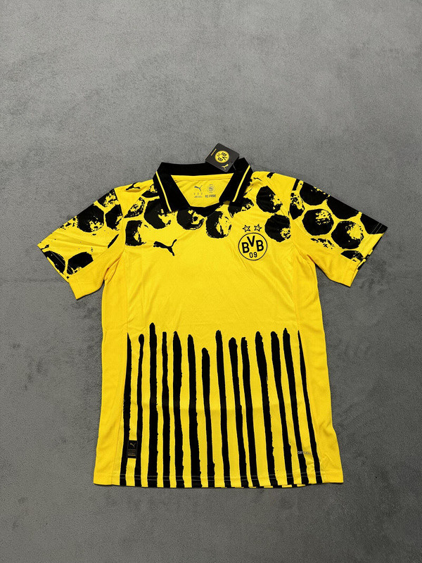 Fan Version 2025-2026 Borussia Dortmund Club World Cup Home Soccer Jersey BVB Football Shirt