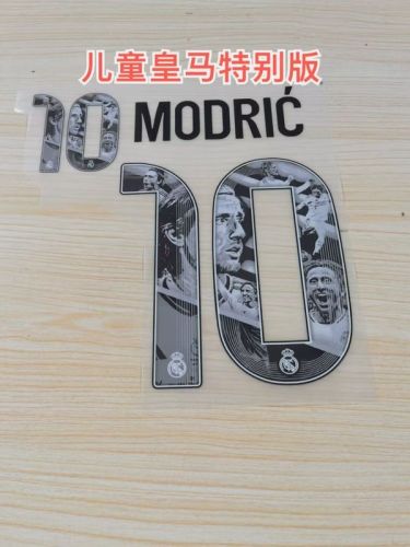 Real Madrid Modric Special Fonts