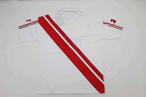 Retro Jersey 1997-1998 Rayo Vallecano Home Soccer Jersey Vintage Camisetas de Futbol