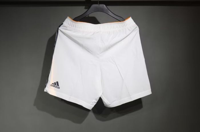 Retro Shorts Player Version 2013-2014 Real Madrid Home Soccer Shorts Football Shorts