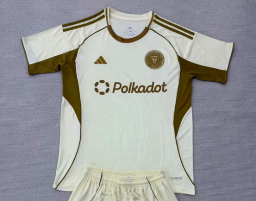 Fan Version 2025-2026 Inter Miami Soccer Training Jersey Football Pre-match Shirt