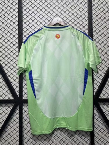 Fan Version Wales 2025 Away Soccer Jersey Yellow Football Shirt