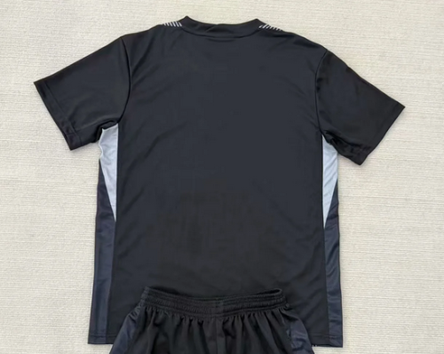 Fan Version 2025 USA Black Goalkeeper Soccer Jersey United States Football Shirt