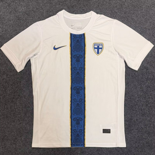 Fan Version 2025 Finland Home Soccer Jersey Football Shirt