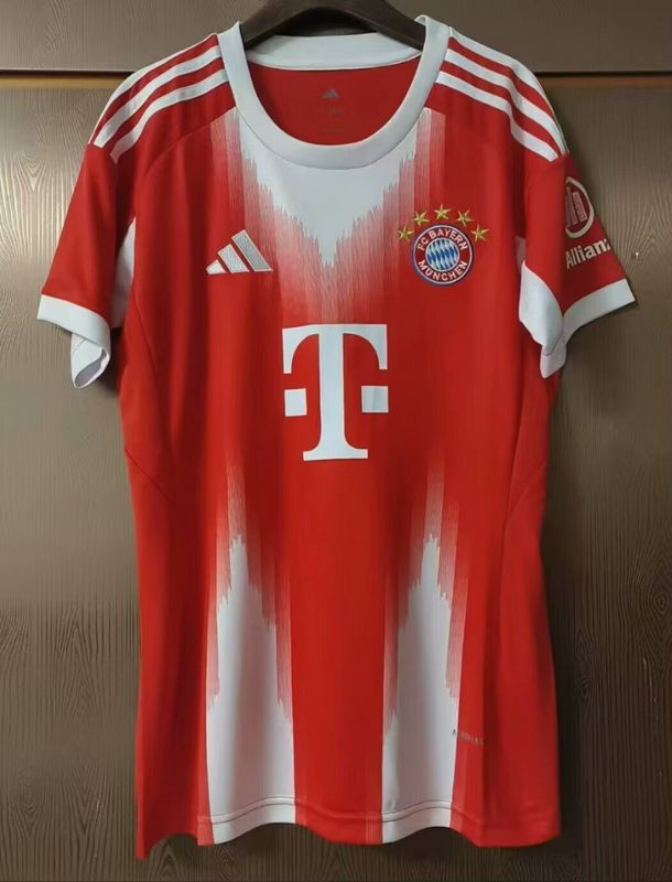 Women 2025-2026 Bayern Munich Home Soccer Jersey Girl Football Shirt