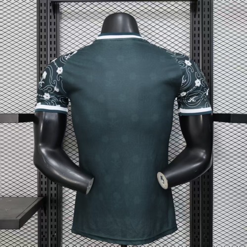 Player Version 2025-2026 Al-Ahli Saudi Dark Green Special Edition Soccer Jersey Football Shirt