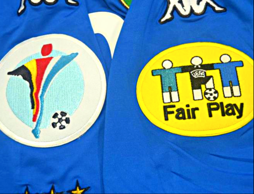 with Patch Long Sleeve Retro Jersey 2000 Italy Home Soccer Jersey Vintage Football Shirt