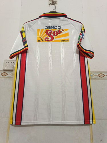 Retro Jersey 1999-2000 Atlético Morelia Away White Soccer Jersey Vintage Football Shirt
