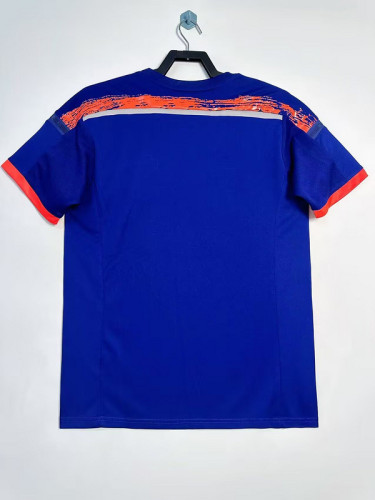 Retro Jersey Japan 2014 Home Blue Soccer Jersey Vintage Football Shirt