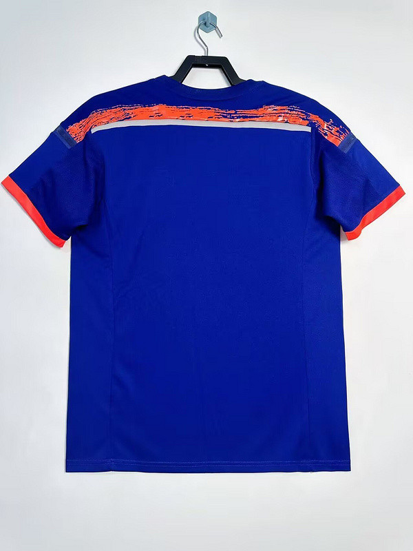 Retro Jersey Japan 2014 Home Blue Soccer Jersey Vintage Football Shirt