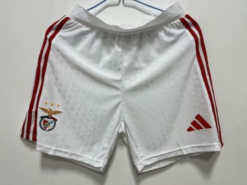 Player Version 2025-2026 Benfica Home Soccer Shorts Football Shorts