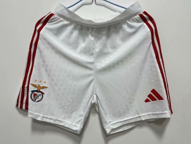 Player Version 2025-2026 Benfica Home Soccer Shorts Football Shorts