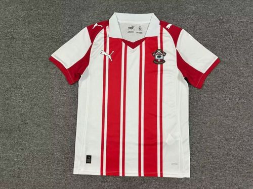 Fan Version 2025-2026 Southampton Home Soccer Jersey Football Shirt