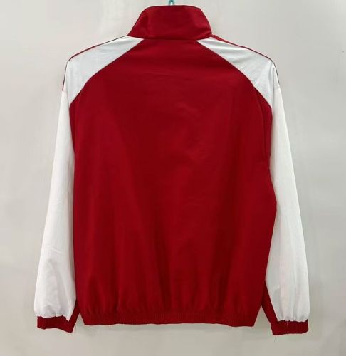 2025-2026 Arsenal Red/White Soccer Windbreaker Jacket Football Jacket