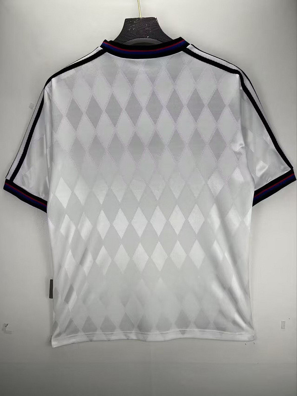 Retro Jersey 1995-1996 Bayern Munich Away White Soccer Jersey Vintage Bayern Munchen Football Shirt