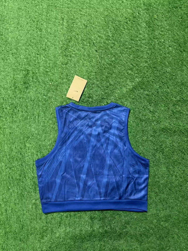 Women 2025-2026 Chelsea Home Blue Soccer Yoga Vest Girl Football Jersey