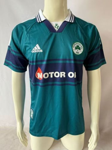Retro Jersey 1999-2000 Panathinaikos Home Soccer Jersey Football Shirt