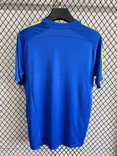 Maillot Juve Shirt Fans Version 2025-2026 Juventus Blue/Yellow Soccer Training Jersey Football Shirt
