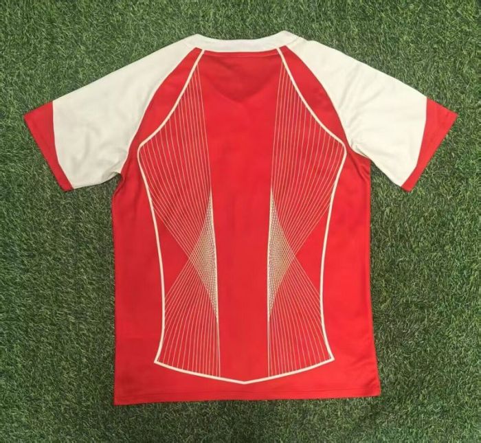 Fan Version 2025-2026 PSG Red/White Soccer Training Jersey Paris Football Maillot