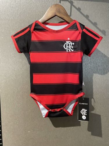 Baby Cloth 2025-2026 Flamengo Home Soccer Jersey Baby Onesies