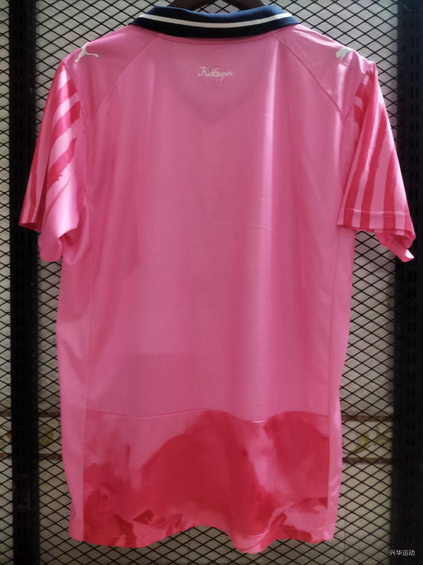 Fans Version 2025-2026 Monterrey Third Away Pink Soccer Jersey Menterrey Football Shirt