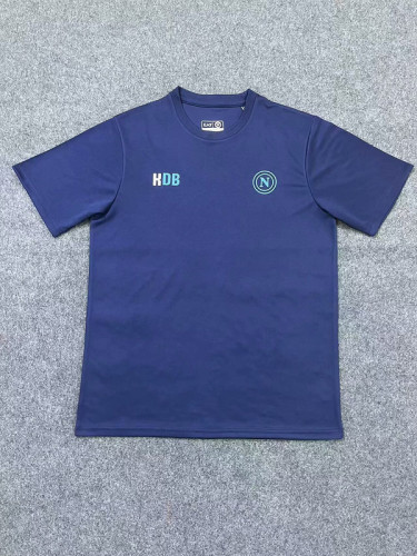 2024-2025 Calcio Napoli Blue De Bruyne Shirt Napoles Soccer Jersey