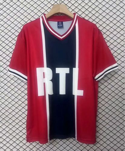 Retro Jersey 1975 PSG Away Soccer Jersey Vintage Paris Football Maillot