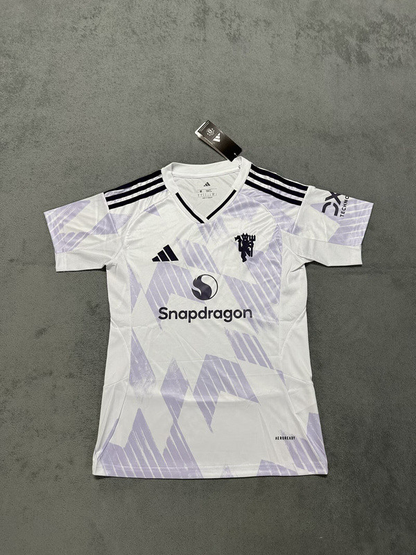 Women 2025-2026 Manchester United Away Soccer Jersey Girl Football Shirt