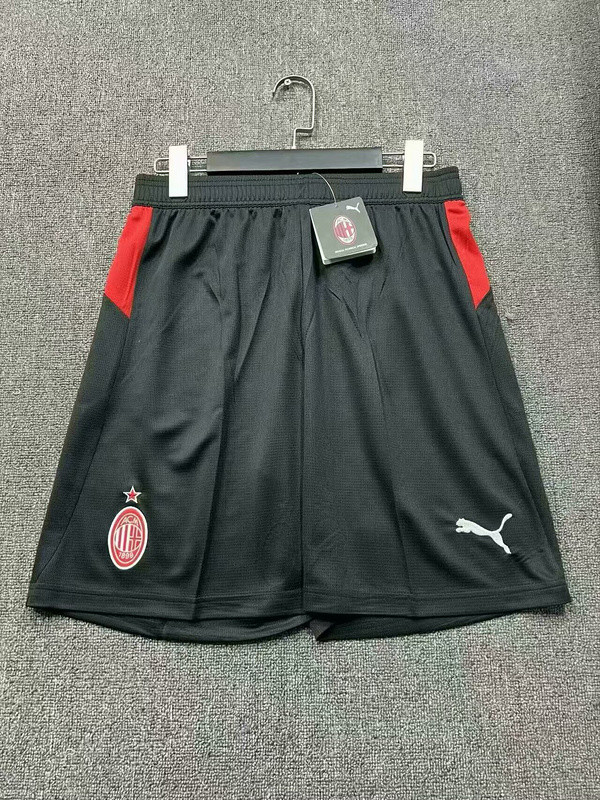 Fan Version 2025-2026 Ac Milan Home Soccer Shorts Football Shorts