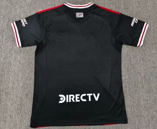 with Sponor Logo Fans Version 2025-2026 River Plate Away Soccer Jersey Football Shirt