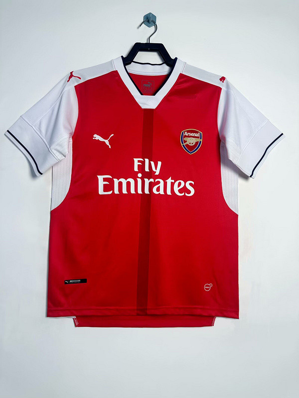 Retro Jersey 2016-2017 Arsenal Home Soccer Jersey Vintage Football Shirt