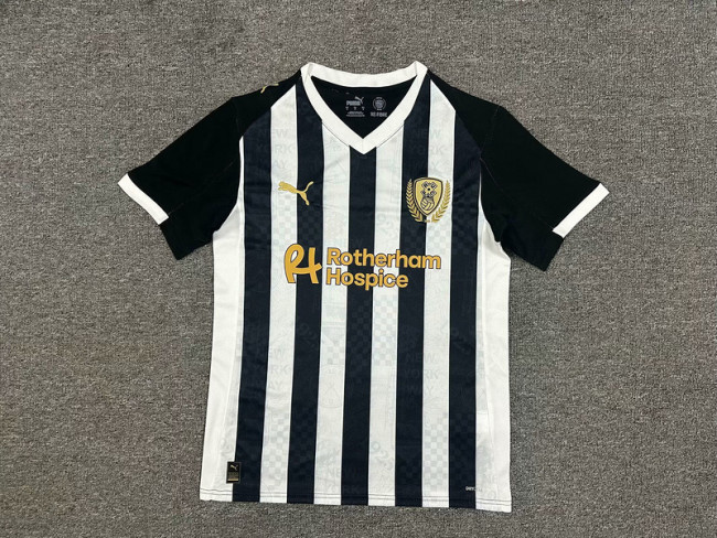 Fan Version 2025-2026 Rotherham United F.C. Third Away Soccer Jersey Football Shirt