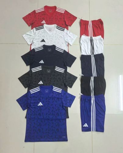 AD 7443 Blank Soccer Training Jersey Shorts DIY Cutoms Uniform