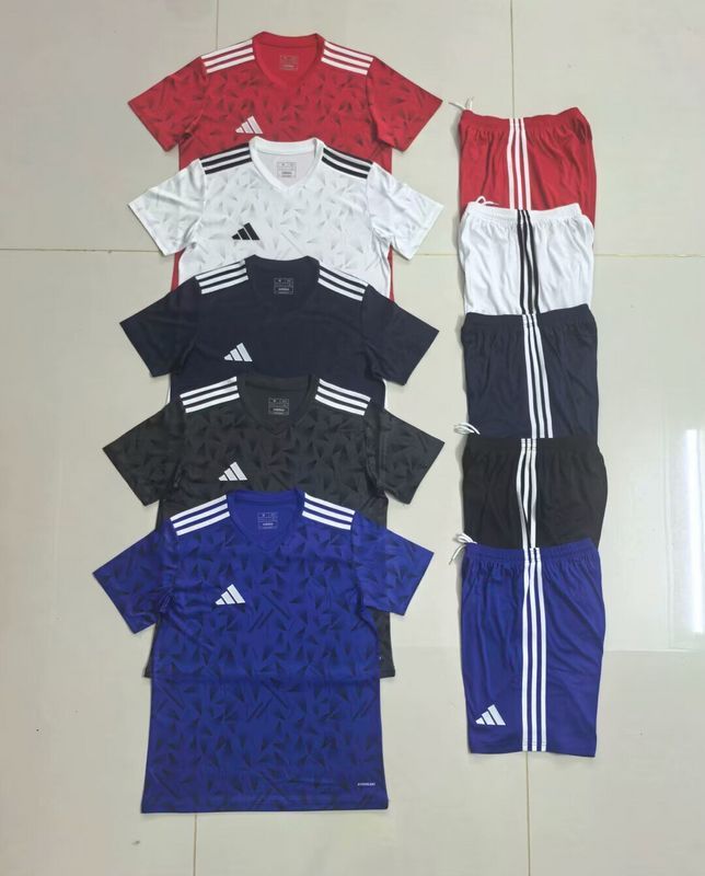 AD 7443 Blank Soccer Training Jersey Shorts DIY Cutoms Uniform