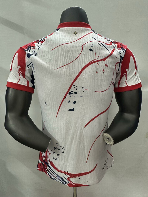 Player Version 2025-2026 PSG White/Blue/Red Special Edition Soccer Jersey Football Maillot