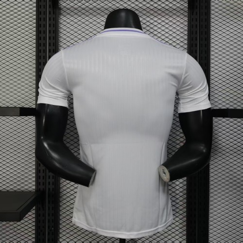 Player Version 2025-2026 Real Madrid White/Purple Special Version Soccer Jersey Real Football Shirt